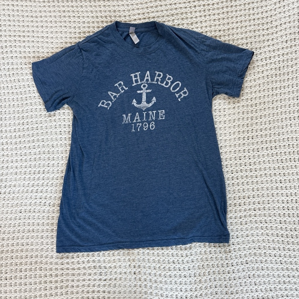 Bar Harbor Blue Graphic T-Shirt